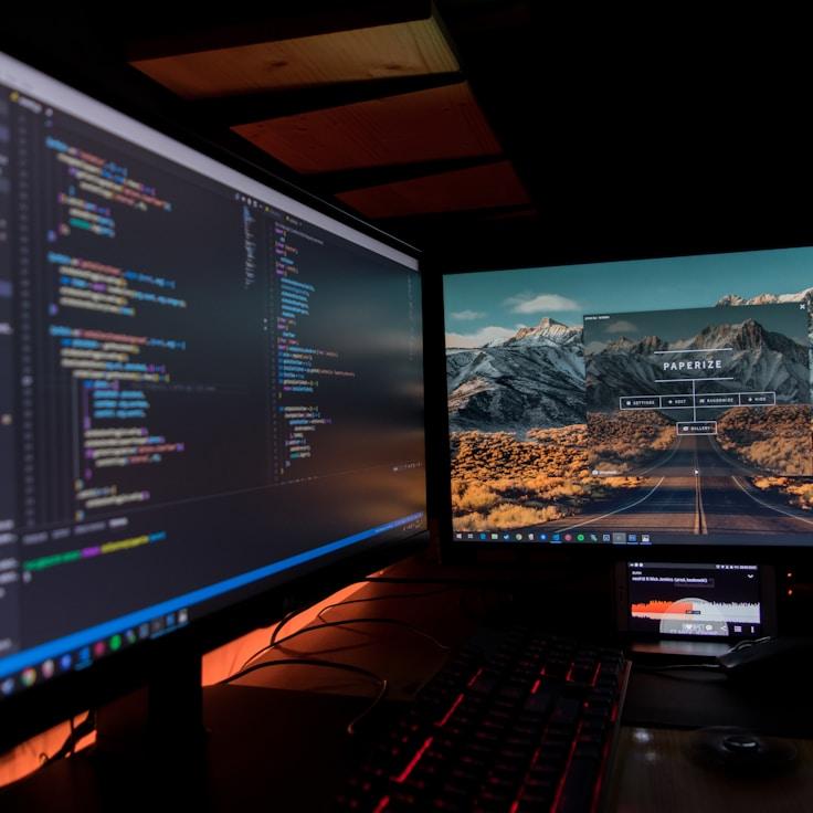 Android app development interface